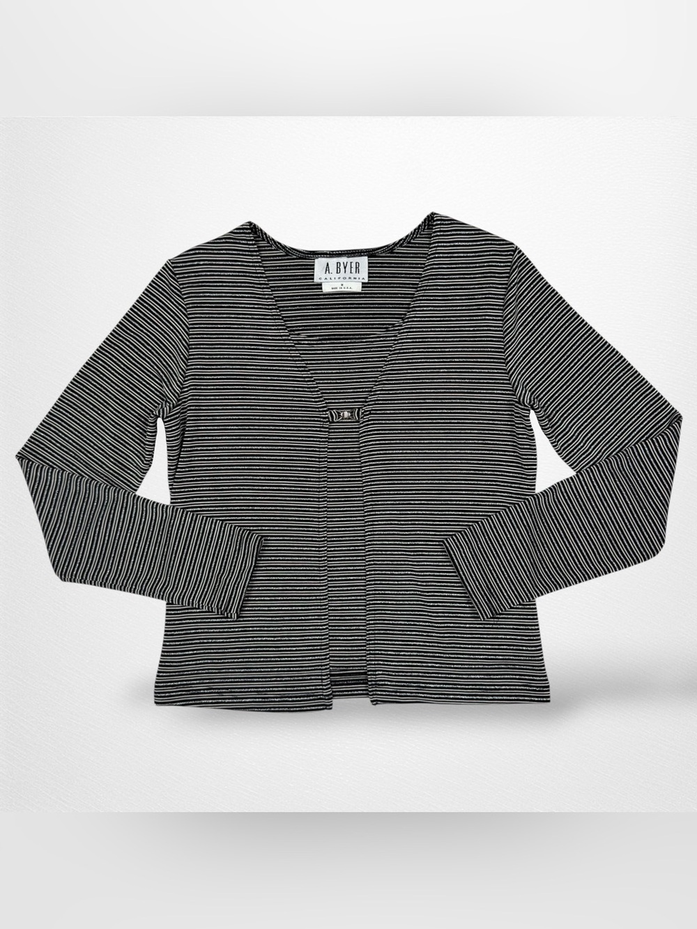 Vintage 90’s A. Byer Striped Cardigan Top